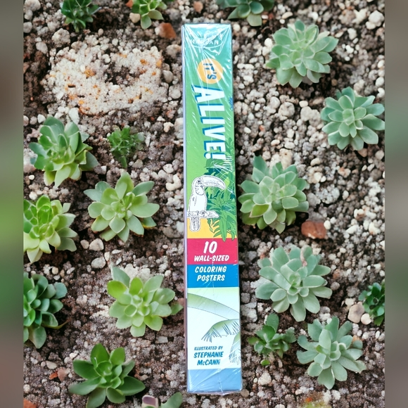 🆕 Kaplan It's Alive! Bring Life Science to Life,10 Wall Sized Coloring Posters - Picture 3 of 4